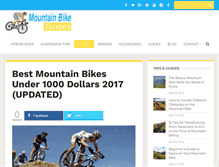 Tablet Screenshot of mountainbikeguides.net